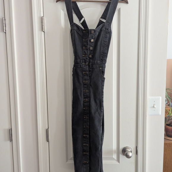 Spell Eve Sweetheart Denim Dress - Picture 7 of 9